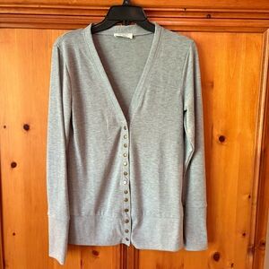 Zenana Outfitters Gray Cardigan (New without tags)